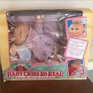 1992 Cabbage Patch Kids
Baby Cries Real